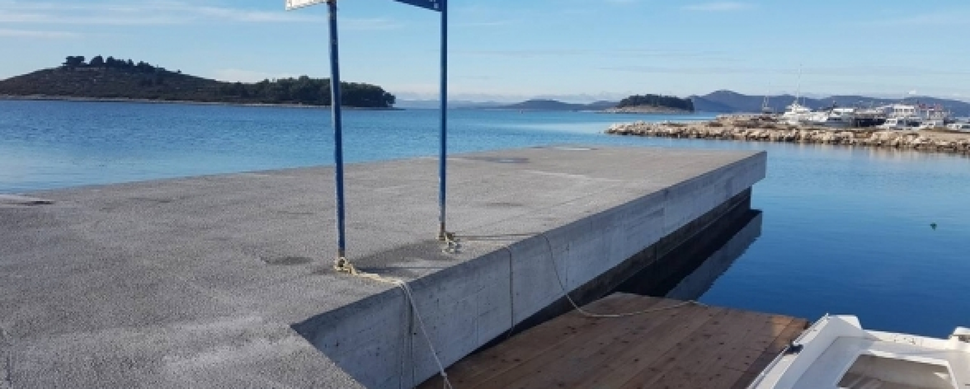  Završena sanacija operativne obale u luci otvorenoj za javni promet Pakoštane