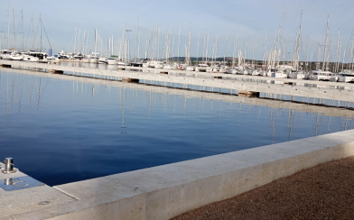 Završena je sanacija gatova i rekonstrukcija obalnog pojasa u luci Biograd- lučki bazen Jaz